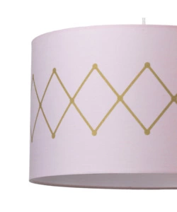 LAMPADA A SOSPENSIONE "ROSITA" ORO E ROSA, E27